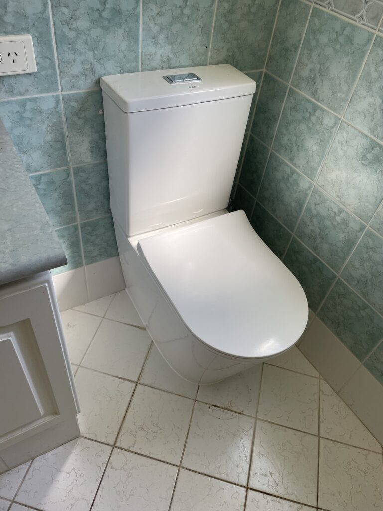 New toilet